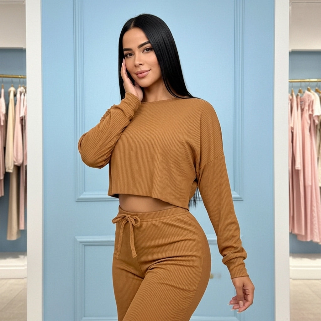 CONJUNTO MANGA LARGA MOSTANCHO