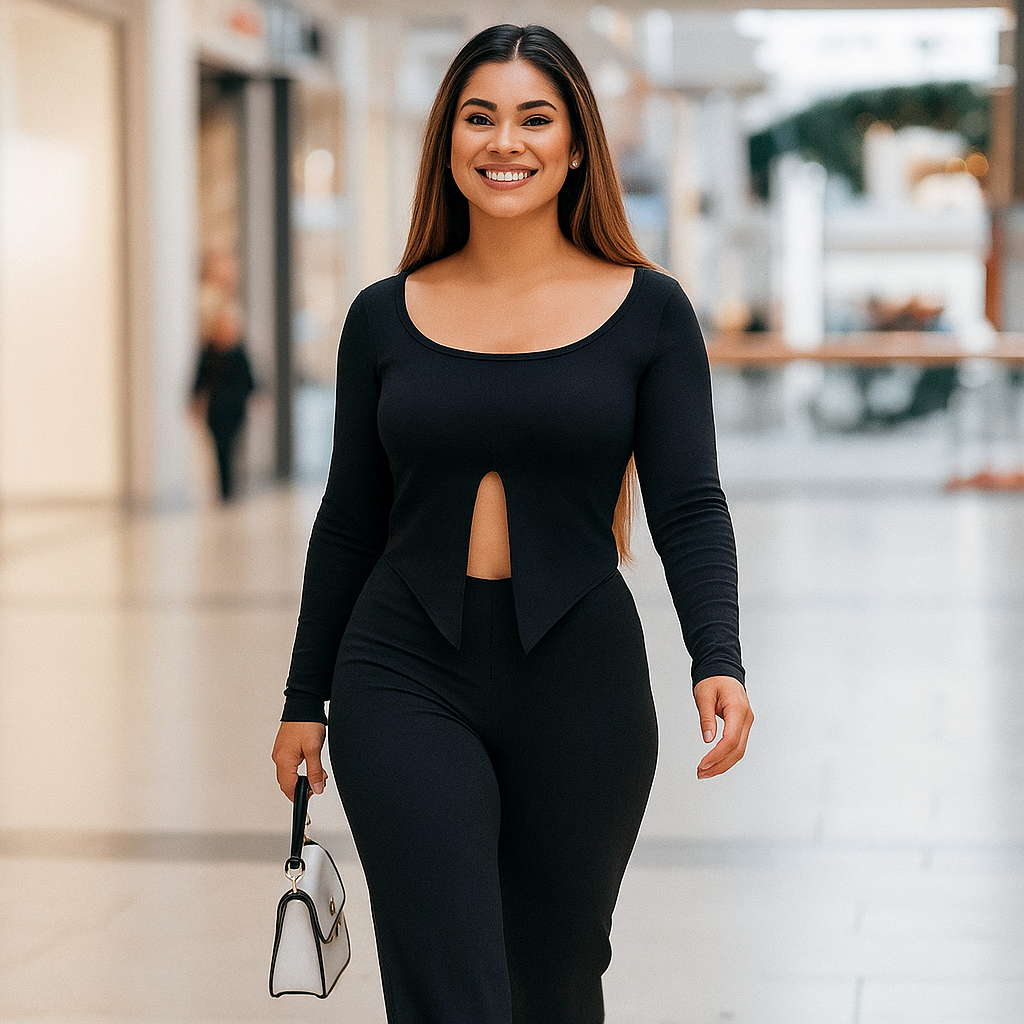 Blusa Pantalon Set Ibiza