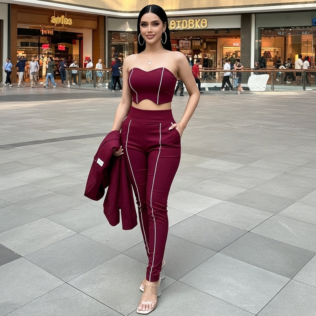 Conjunto  x3 Body Charf