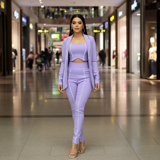 Conjunto  x3 Body Charf