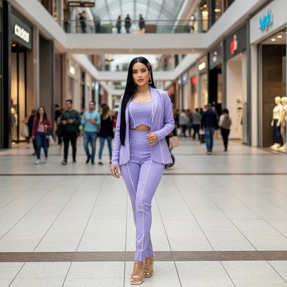 Conjunto  x3 Body Charf