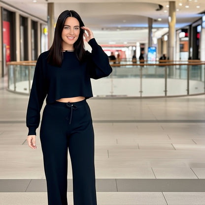 CONJUNTO  MANGA LARGA MOSTANCHO